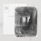 醸造所の大きな樽 ポストカード (正面/裏面)