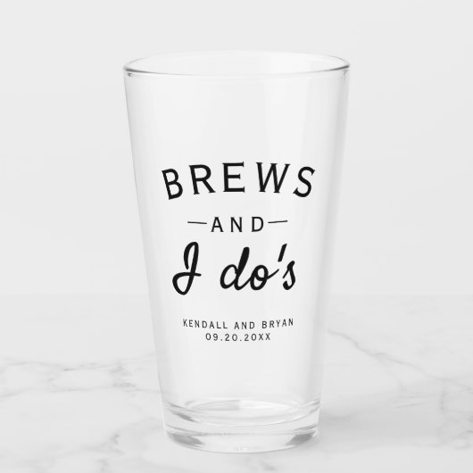 醸造所をテーマにしたグラス結婚を作る タンブラーグラス (正面)