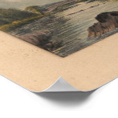 醸造所オンアッパーシュイルキルキルキルリバーヴィンテージプリントPA ポスター (角)