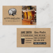 醸造所 |ビールの選択 名刺 (正面/裏面)