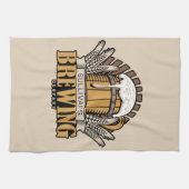 醸造所ADD NAMEクラフトビール醸造会社バー キッチンタオル (横)