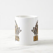 醸造所ADD NAMEクラフトビール醸造会社バー コーヒーマグカップ (中央)