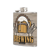 醸造所ADD NAMEクラフトビール醸造会社バー フラスク (左)