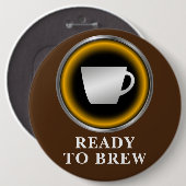 醸造準備完了 缶バッジ (正面&裏面)