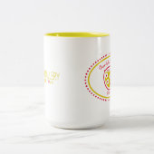 醸造物ハハの喫茶店のマグ愚か者の金ゴールド、カリフォルニア ツートーンマグカップ (中央)