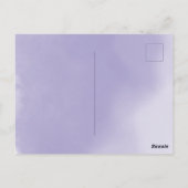 醸造用はがきを作成するハロウィーン魔女 ポストカード (裏面)