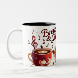 醸造&ジャングルの曲 ツートーンマグカップ