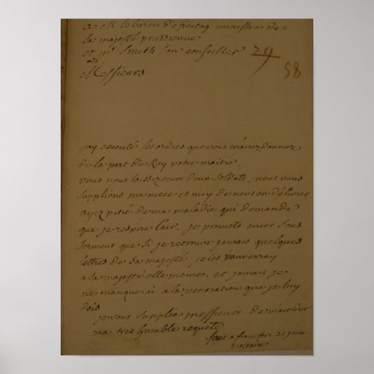 釈放の請願 ポスター (正面)