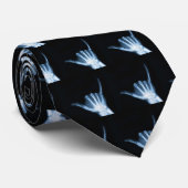 釈迦サインXつる線(ルーズ) ネクタイ (ロール)