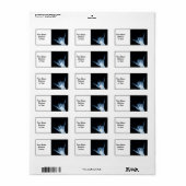 釈迦サインXつる線(ルーズ) ラベル (フルシート)