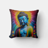 釈迦様の平和の祈り クッション (正面)