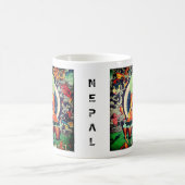 釈迦牟尼仏 – ヒマラヤ、ダルマ コーヒーマグカップ (中央)