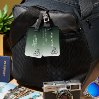 釈迦荷札 ラゲッジタグ