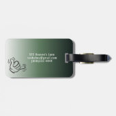 釈迦荷札 ラゲッジタグ (裏面横)