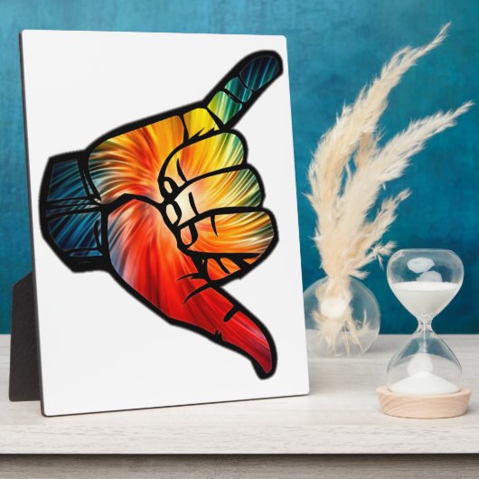 釈迦虹 フォトプラーク (側面)