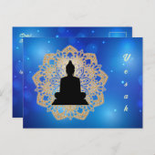 釈迦誕生日とマンダラ ヴァイシャーカ・プルニマ ポストカード (正面/裏面)