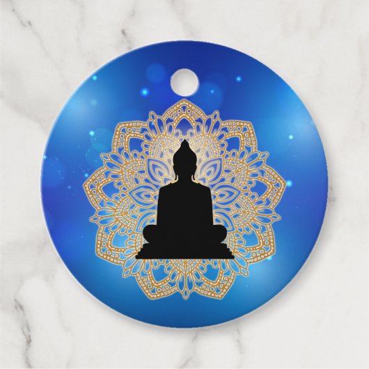 釈迦誕生日とマンダラ ヴェイサカ・プルニマ フェイバータグ (正面)