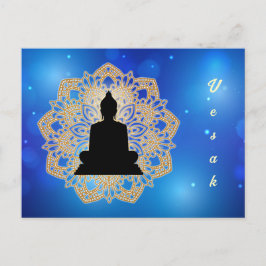 釈迦誕生日とマンダラ ヴェイサカ・プルニマ ポストカード