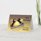 里子の場合は飼育馬誕生日カード カード (正面)