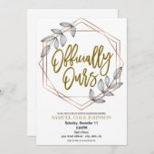 里子歓迎パーティー招待状 招待状 (正面/裏面)