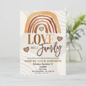 里子歓迎パーティー招待状 招待状 (スタンド正面)