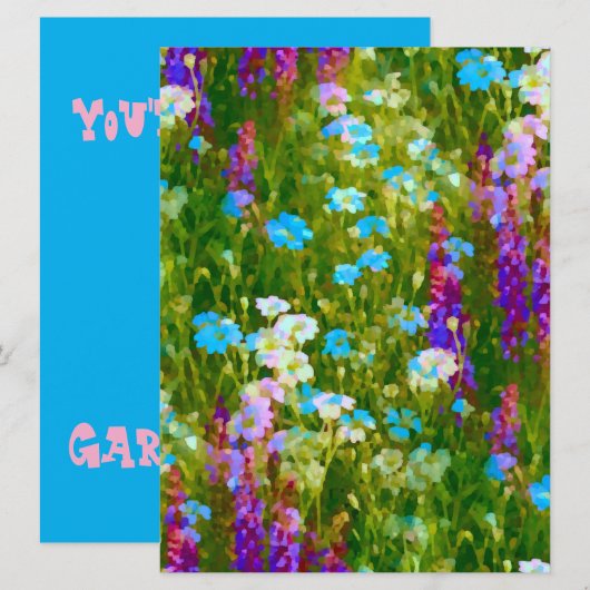 里山の楽園 招待状 (正面/裏面)