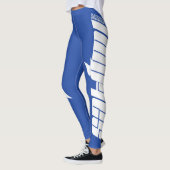 里見モータースポーツ「さとみエンジェルブルー」 レギンス (左)