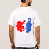 里見モータースポーツ「𝙖𝙙𝙫𝙚𝙣𝙩𝙪𝙧𝙚」 Tシャツ (裏面)