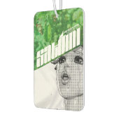 里見モータースポーツ「𝙬𝙚𝙚𝙥4𝙢𝙚クロロプラスト」 カーエアーフレッシュナー (左)