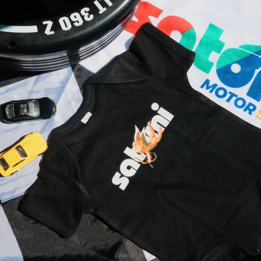 里見「ストレートシューター」 ベビーボディスーツ