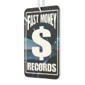 里見「ファストマネー」 カーエアーフレッシュナー (左)