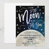 里親お披露目会のご案内 招待状 (正面/裏面)