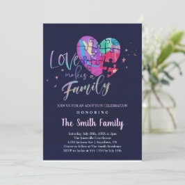 里親お披露目会 / シャワー招待状 招待状