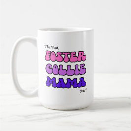 里親のコリーのマママグ コーヒーマグカップ