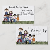 里親の名刺 コーリングカード (正面/裏面)