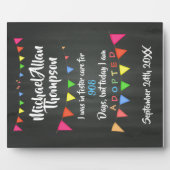 里親の発表気にの最終日 フォトプラーク (正面)