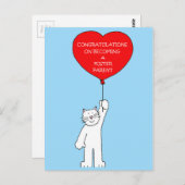 里親へのお祝い ポストカード (正面/裏面)