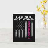 里親ママ 大多数の女性 里親ケア カード (黄色い花)