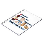 里親募集の猫里親ノート ノートブック (左側)