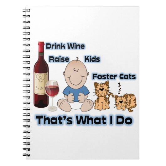 里親募集の猫里親ノート ノートブック (正面)