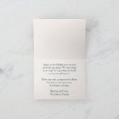 里親募集シャワ気にーの里親募集 サンキューカード (内部)