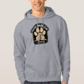 里親失敗クラブ 犬好き フーディー ギフト パーカ (正面)