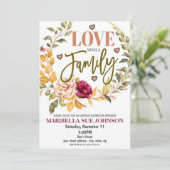 里親歓迎会のお知らせ 招待状 (スタンド正面)