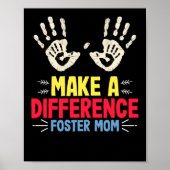 里親縁組を受けて母親育成を行う気に ポスター (正面)