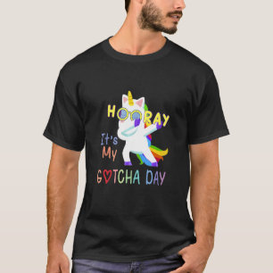 里親養子縁組ギフトHooray It's My Gotcha Tシャツ