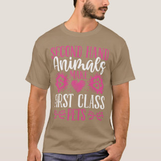 里親+動物ケア+シェルター+動物+レスキュー Tシャツ