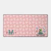 重いめい想カエルよよくはしゃぐが禅 デスクマット (正面)