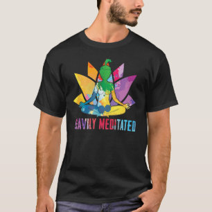 重いめい想ヨガポーズカラフル1 Tシャツ