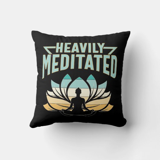 重いめい想 – ヨガ クッション (裏面)