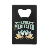 重いめい想 – ヨガ クレジットカード栓抜き (裏面)